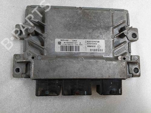 Motorstyringsenhet RENAULT TWINGO II (CN0_) 1.2 16V (CN0K, CN0V, CN0A) (76 hp) 15217659