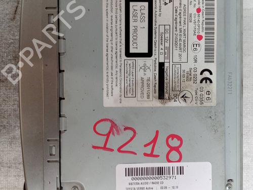 Radio TOYOTA VERSO (_R2_)  | BP27575197E6 