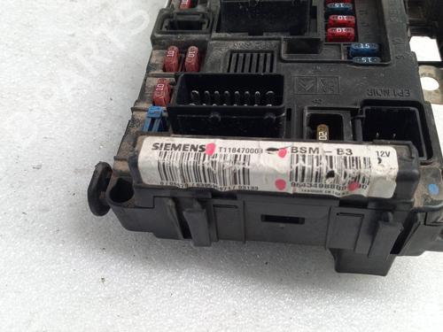 Fuse box CITROËN BERLINGO / BERLINGO FIRST Box Body/MPV (M_)  | BP24802510E1 