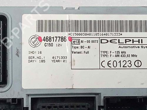 Electronic module FIAT PUNTO Hatchback Van (188_) 1.2 60 | BP20677325M83 