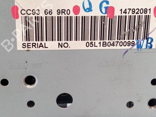 Radio MAZDA 5 (CR) 2.0 CD (CR19) | BP20512575E6