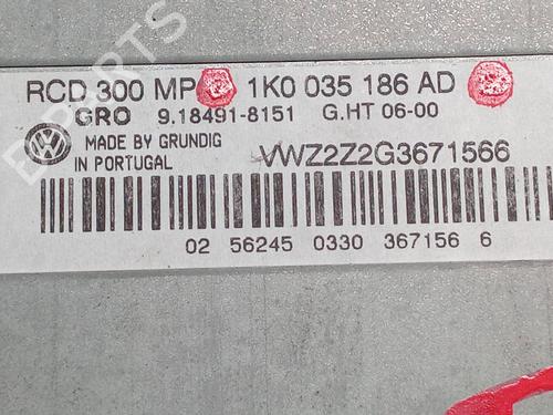 Radio VW PASSAT B6 (3C2) 2.0 TDI | BP27804867E6 