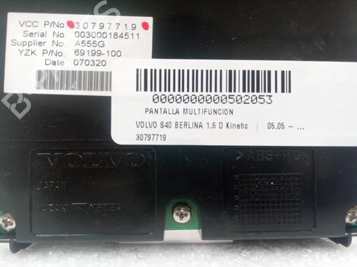 Multifunctionele display VOLVO S40 II (544) 1.6 D | BP14940097C48 