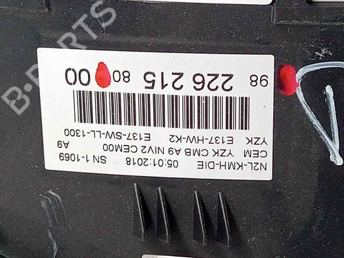 Instrument cluster PEUGEOT 208 I (CA_, CC_) 1.6 HDi / BlueHDi 75 | BP18338865C47 