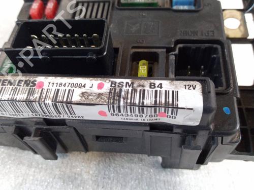 Fuse box CITROËN C3 I (FC_, FN_) 1.4 HDi | BP24397028E1 