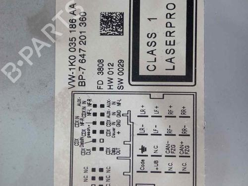 Bilradio VW PASSAT B6 Variant (3C5)  | BP10293349E6 