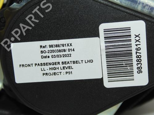 Airbag Kit PEUGEOT 308 III (FB_, FH_, FP_, F3_, FM_) PureTech 130 (FPHNSL, FPHNST) | BP17054565C86