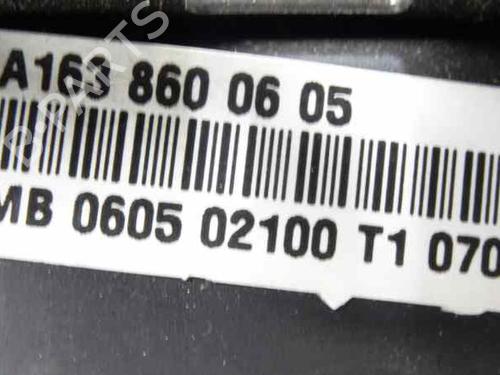 Electronic module MERCEDES-BENZ M-CLASS (W163) ML 270 CDI (163.113) | BP7721716M83 