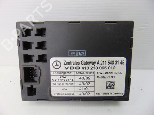 Elektronisk modul MERCEDES-BENZ E-CLASS (W211) E 320 (211.065) (224 hp) 8196351