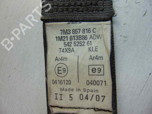 Rear right seatbelt SEAT ALHAMBRA (7V8, 7V9) 2.0 TDI | BP7730748I28 