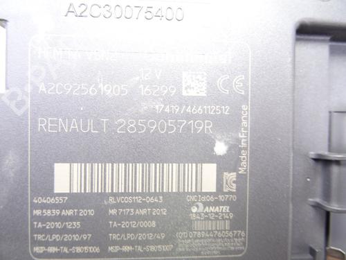 Rattlås /Tenningslås RENAULT CAPTUR I (J5_, H5_)  | BP28950358M48