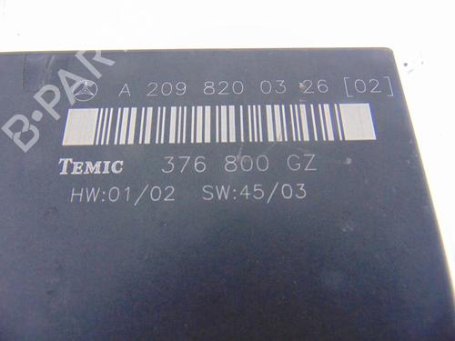 Electronic module MERCEDES-BENZ CLK (C209) CLK 270 CDI (209.316) | BP13756647M83 