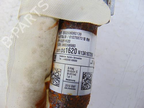 Right curtain airbag OPEL ASTRA J (P10)  | BP12431941C12 