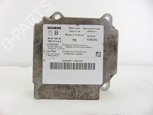 Kollisjonspute styreenhet PEUGEOT 307 Break (3E) 2.0 HDI 110 (107 hp) 11416165