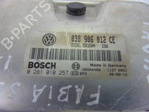 Engine control unit (ECU) SKODA FABIA I (6Y2)  | BP7717413M57 
