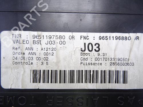 Fuse box PEUGEOT 307 Break (3E) | BP36535665E1 - Image 3