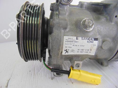 AC compressor PEUGEOT 508 SW I (8E_) 1.6 BlueHDi 120 | BP15762198M34 