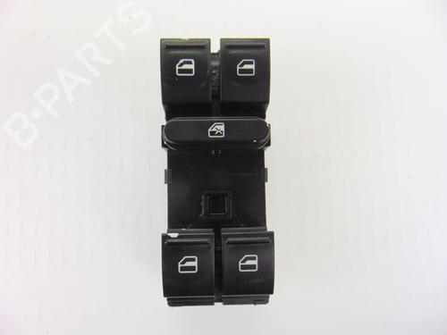 Used Left front window switch SKODA SUPERB II Estate (3T5) 2.0 TDI 16V (140 hp) 9189769