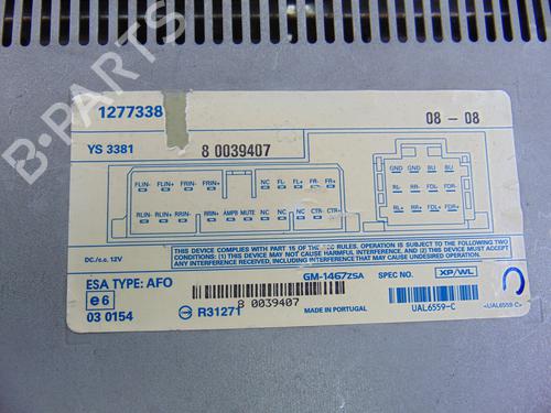 Electronic module SAAB 9-3 Estate (E50)  | BP9838353M83 