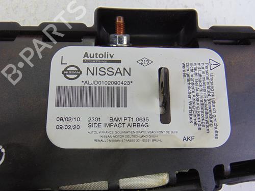 Left seat airbag NISSAN QASHQAI / QASHQAI +2 I (J10, NJ10, JJ10E) 1.5 dCi | BP10181804C13 