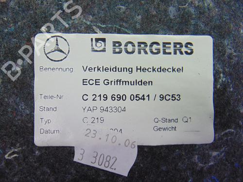 Boot lining MERCEDES-BENZ CLS (C219) CLS 350 (219.357) | BP8738726I3 