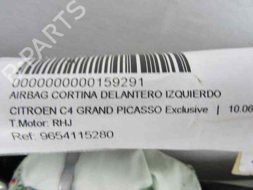 Left curtain airbag CITROËN C4 Picasso I MPV (UD_) 2.0 HDi 138 | BP7718576C11 