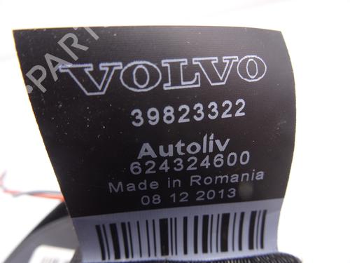 Rear left seatbelt VOLVO V60 I (155)  | BP16554591I29 