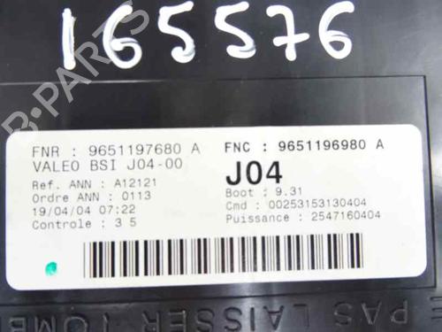 Fuse box PEUGEOT 307 Break (3E) 1.6 16V | BP7720456E1 