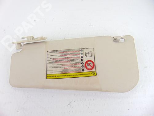 Used Right sun visor Right sun visor FIAT PUNTO EVO (199_) 1.3 D Multijet (199AXD1B, 199AXD1A, 199BXD1B, 199BXD1A,... (90 hp) 10033695 10033695