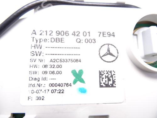 Interior roof light MERCEDES-BENZ E-CLASS (W212) E 220 CDI / BlueTEC (212.001, 212.002) | BP16048740I8 