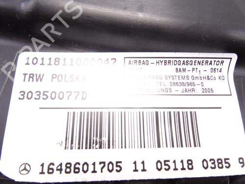 Left seat airbag MERCEDES-BENZ M-CLASS (W164) ML 320 CDI 4-matic (164.122) | BP16927818C13 