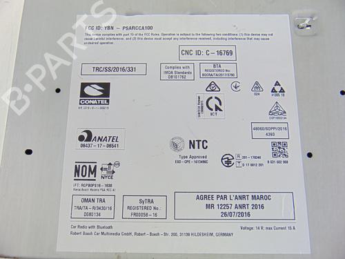 Electronic module PEUGEOT 3008 II SUV (MC_, MR_, MJ_, M4_) 1.6 BlueHDi 120 | BP10149922M83 