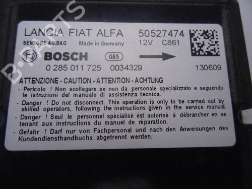ECU airbags ALFA ROMEO GIULIETTA (940_) 2.0 JTDM (940FXE1A, 940FXG11) | BP18047054M53 