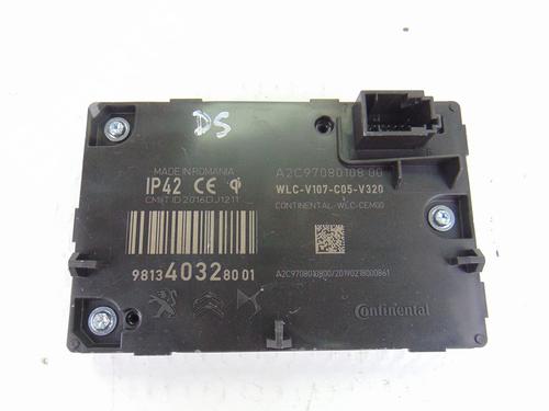 Used Electronic module DS DS 3 / DS 3 CROSSBACK (UR_, UC_, UJ_) 1.2 PureTech 130 (URHNSS) (131 hp) 9750122
