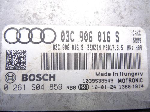 Engine control unit (ECU) AUDI A3 Sportback (8PA) 1.4 TFSI | BP24034487M57 