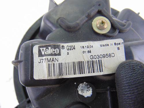 Varmeblæser RENAULT MODUS / GRAND MODUS (F/JP0_) 1.5 dCi (FP0D, JP0D) | BP10294301M62 