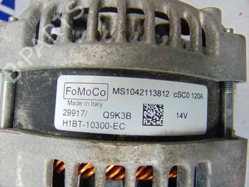 Alternator FORD FIESTA VII (HJ, HF) 1.1 Ti-VCT | BP7729306M7 