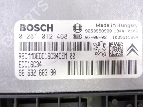 Steuergerät Motor CITROËN XSARA PICASSO (N68) 1.6 HDi | BP29904631M57 