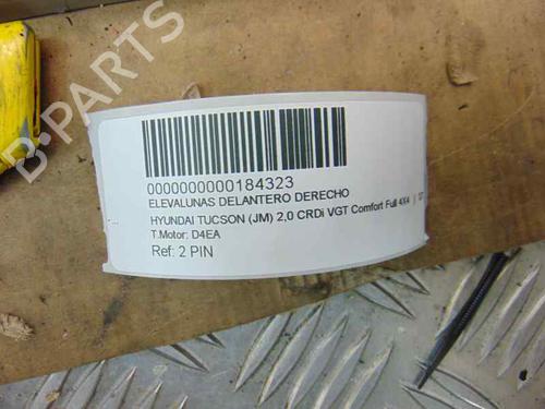Front right window mechanism HYUNDAI TUCSON (JM) 2.0 CRDi All-wheel Drive | BP7728909C23 