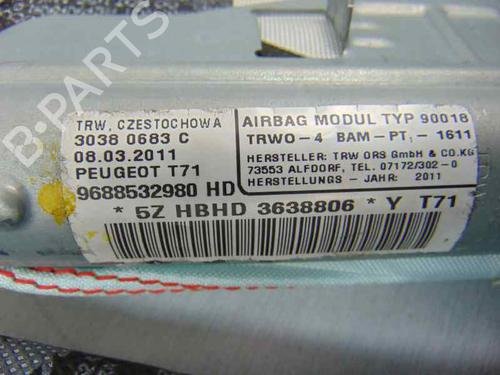 Left curtain airbag PEUGEOT 308 I (4A_, 4C_)  | BP7727013C11 