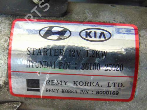 Starter HYUNDAI SONATA V (NF) 2.4 | BP7729733M8 