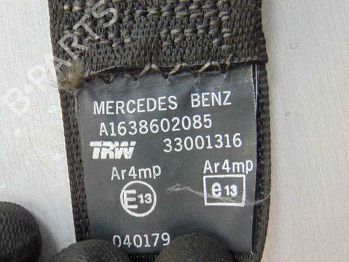 Rear right seatbelt MERCEDES-BENZ M-CLASS (W163) ML 270 CDI (163.113) | BP7730681I28 