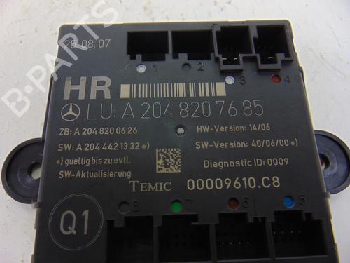Electronic module MERCEDES-BENZ C-CLASS (W204) C 180 Kompressor (204.046) | BP11351037M83 