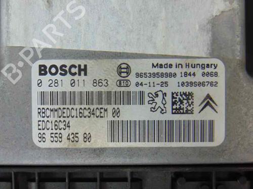 Engine control unit (ECU) CITROËN C4 I (LC_)  | BP7724117M57 