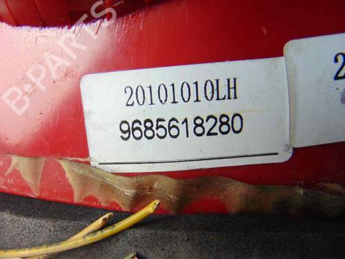 Left taillight PEUGEOT 206+ (2L_, 2M_)  | BP7727724C34 