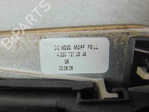 Left front window switch MERCEDES-BENZ S-CLASS (W220) S 320 CDI (220.025, 220.125) | BP7728617I27 