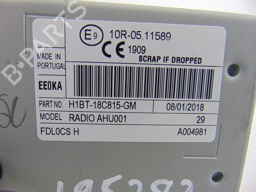 Radio FORD FIESTA VII (HJ, HF) 1.1 Ti-VCT | BP9394358E6 
