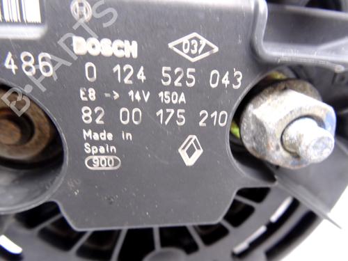 Alternator RENAULT LAGUNA II Grandtour (KG0/1_) 2.2 dCi (KG0F) | BP17339566M7