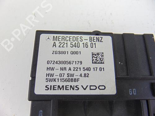 Elektronische module MERCEDES-BENZ C-CLASS (W204) C 180 Kompressor (204.046) | BP11350973M83 