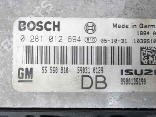 Engine control unit (ECU) OPEL ASTRA H (A04) 1.7 CDTI (L48) | BP7723718M57 
